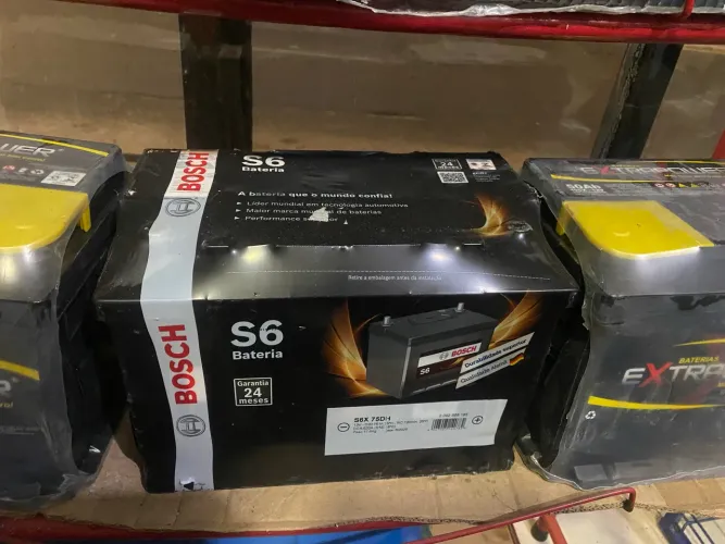 Bateria nova 75ah Bosch a base de troca (2 anos de garantia)