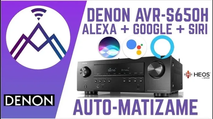 Receiver Denon AVR-S650H, 5.2, Network A/V, Wi-Fi, Bluetooth, 4K