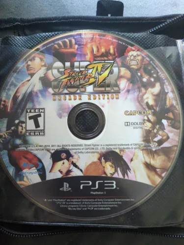 Super Street Fighter 4 Arcade Edition PS3 original