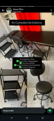 Kit completo de estética acompanhar 