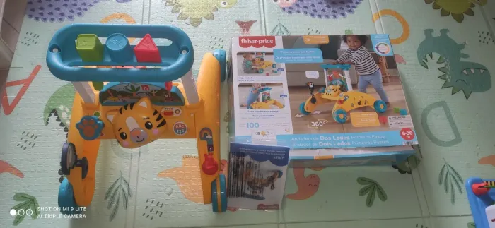 Para hoje -Andador infantil bebê Fisher price 