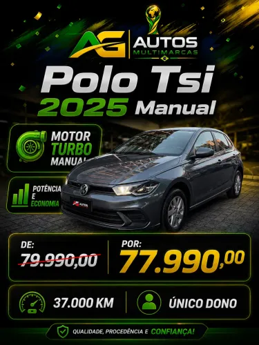 Volkswagen Polo 1.0 TSI Flex 12V 5P 2023