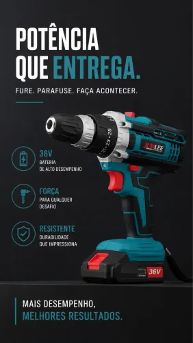 Parafusadeira de 36w