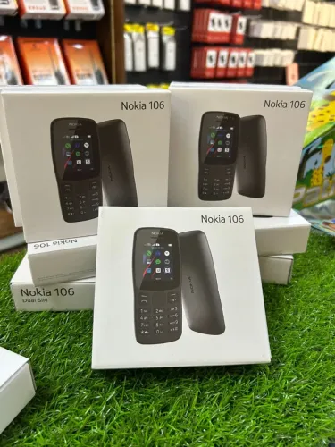 Celular Nokia 106 2g 32mb Dual Mp3 Radio Fm Tela 1.8 Preto