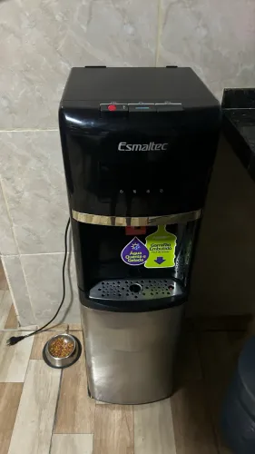 Gelagua de Coluna Esmaltec Inox - EGCQF - 220V