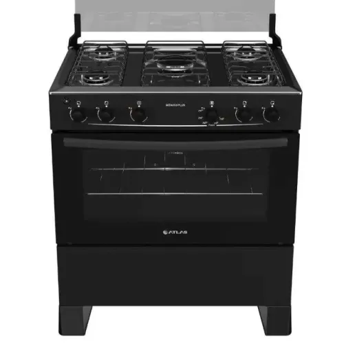 Fogão 5 Bocas Inox Mônaco Plus - Atlas - Vellari Móveis