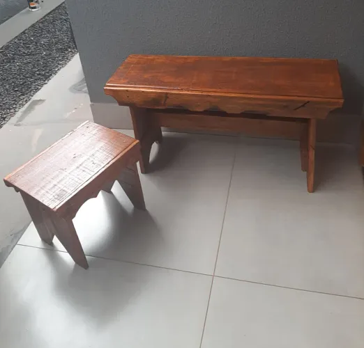 O feriado chegou com oferta ! Banco grande com banqueta.