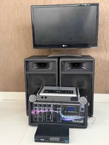 Kit Videokê Profissional Completo