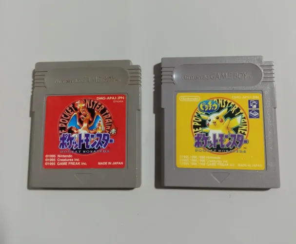 Pokémon Red e Yellow GB 