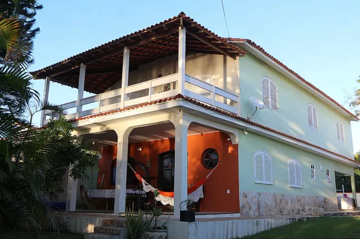 Linda Casa duplex de frente para Lagoa em Saquarema - Salão de Jogos, Piscina, Quadra de F