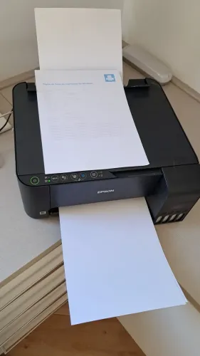 Impressora Epson EcoTank L3150 Wi-Fi - Perfeito Estado e Muito Econômica