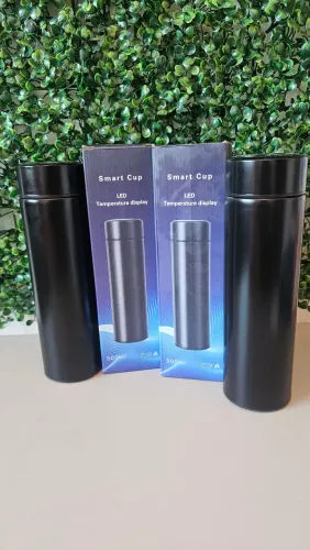 Garrafa Térmica Inteligente 500ml com Visor de Temperatura