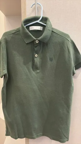 Kit 2 camisas Polo infantil - 7 anos Zara