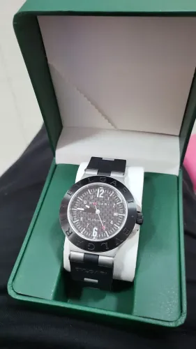 ? RELÓGIO BVLGARI ALUMINUM ?