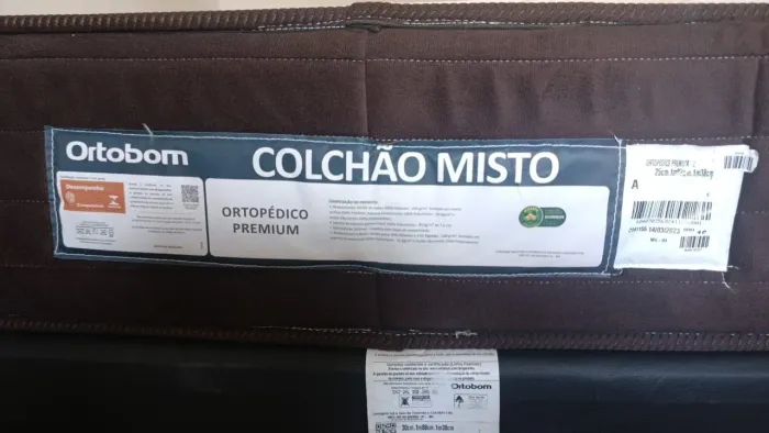 COLCHÃO +BOX CASAL