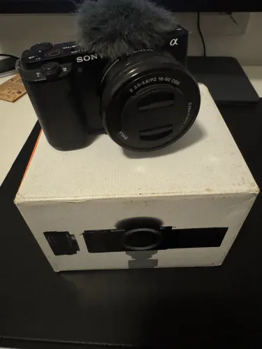 Câmera zve10 + kit Blog