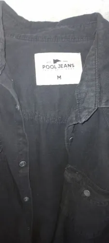 Jaqueta Jeans Preta