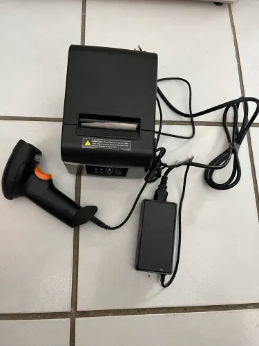 Impressora térmica com leitor