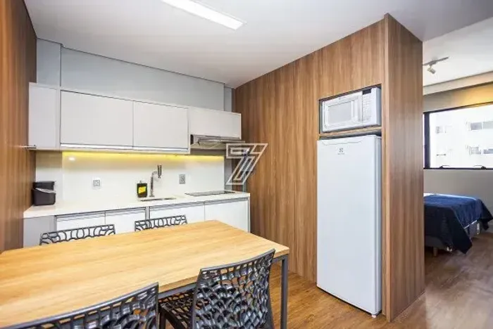 Studio mobiliado a venda Agua Verde com 35 m2 com 1 quarto