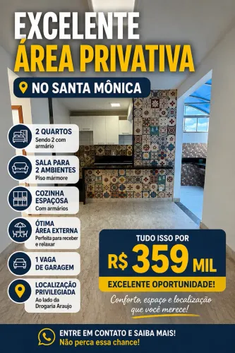 Excelente Área Privativa 
