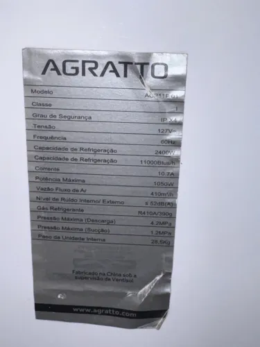 Ar condicionado portátil 11000b