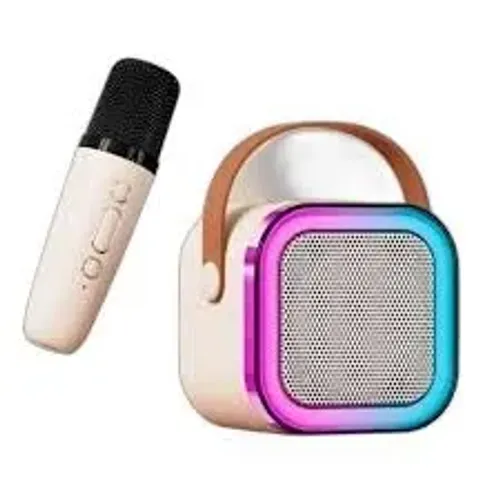 Mini caixa de som karaokê