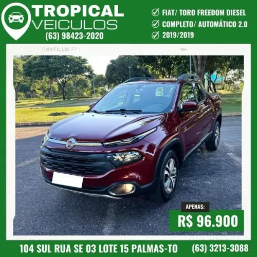 Fiat Toro Freedom 2.0 16V 4X4 Diesel Aut. 2019