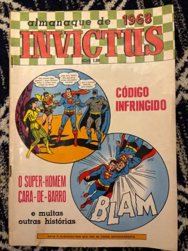 Almanaque e Almanaquinho 1968  EBAL Superman e Batman  