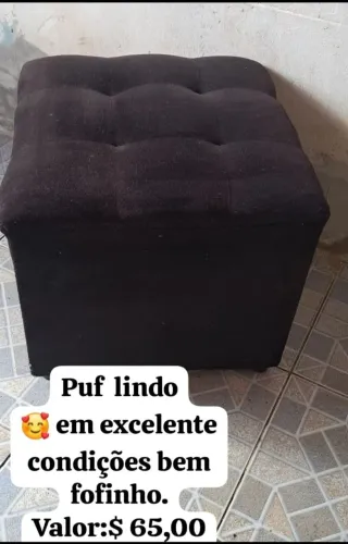 PUF EM EXCELENTE ESTADO LINDO E BEM FOFO.