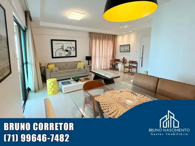 APARTAMENTO 3 SUÍTES 145M² EM PATAMARES