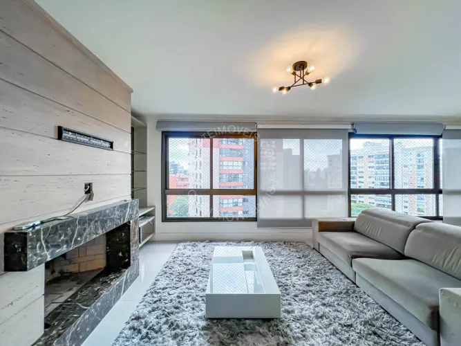 Apartamento mobiliado para alugar no Bela Vista com 3 quartos (3 suítes)