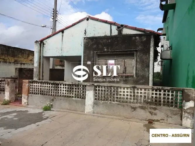S8007 - Terreno à Venda no Centro de Assú/RN | Esquina e Lado da Sombra | Ideal para Comér