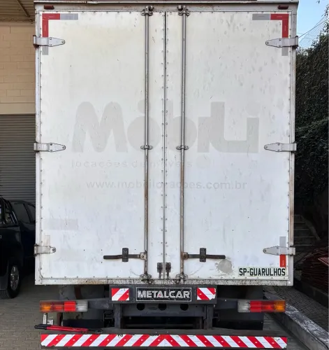 Baú Metalcar Alumínio Liso 4,50x2,20x2,35