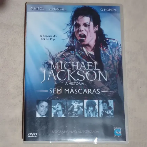 DVD Michael Jackson Rei do Pop - A história sem máscaras - Original