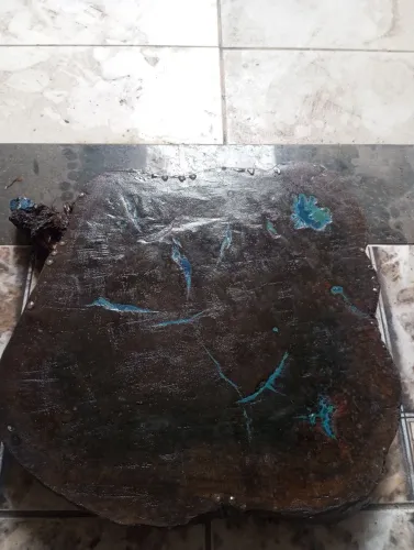 Mesa de Tronco resinada 