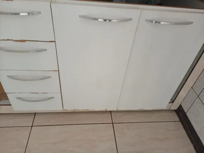 Armário de cozinha pia