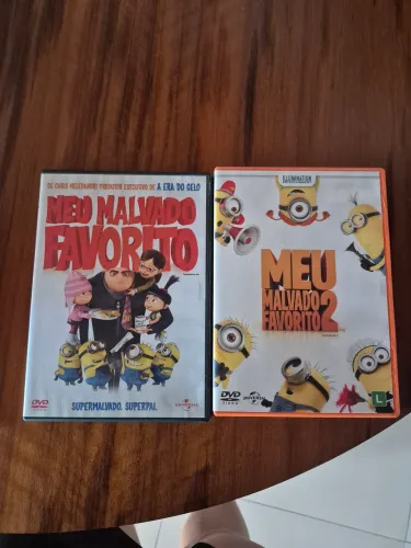 Dvd meu malvado favorito 1 e 2