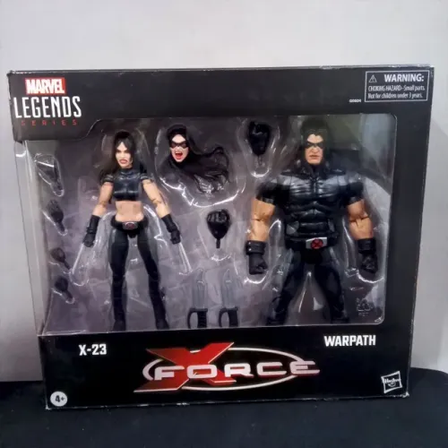 X-Force X-23 e Warpath 2 pack Marvel legends Hasbro