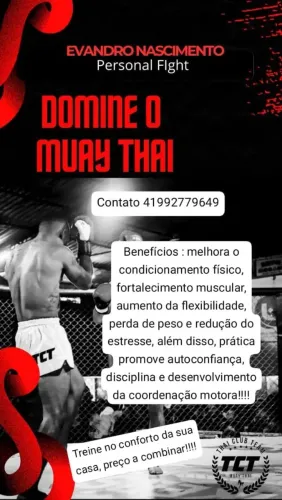 Aulas de muaythai,no conforto da sua casa!!!