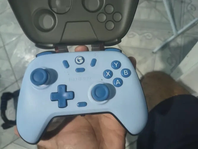 Conte GameSir Nova Lite (cor Stellar White / Sky Blue / Azul).