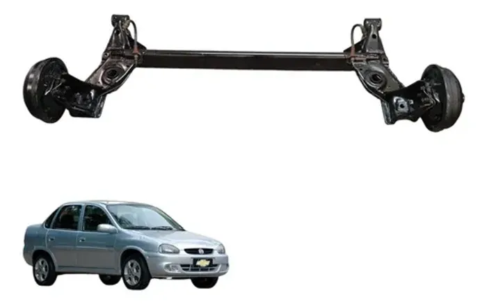 Eixo Traseiro Corsa Classic 2000 2001 2003 2004 Original