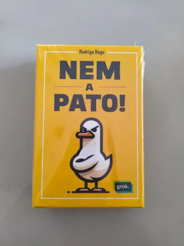JOGO DE CARTAS "NEM A PATO"