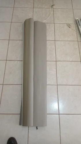 Cortina romana blackout Med 2,40x1,50 sendo dividida em 2 peças de 1,20x1,50