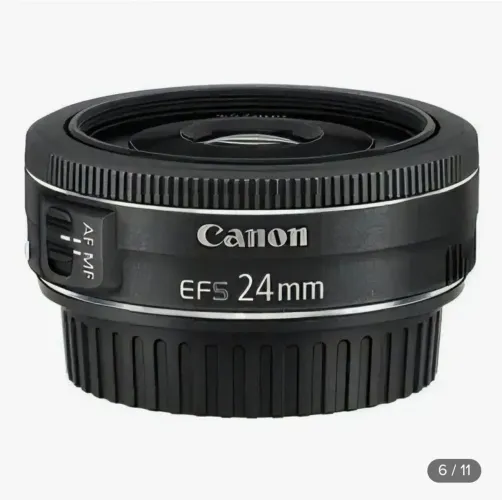 Lente Canon EF-s de 24 mm F/2.8 Stm