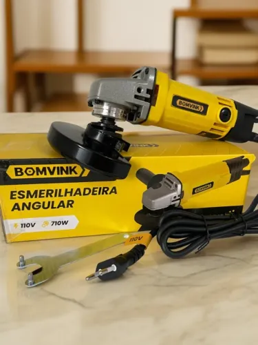 Esmerilhadeira Angular 710W 110V - BOM-9545 BomVink an11