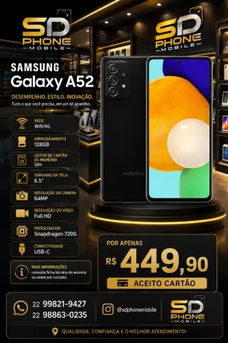 Samsung A52 128GB