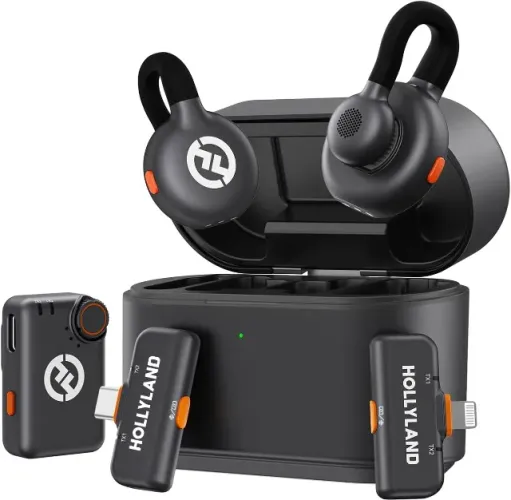 Microfones Hollyland LARK M2S Duo Combo Lacrado- ABAIXEI PRA VENDER HOJE