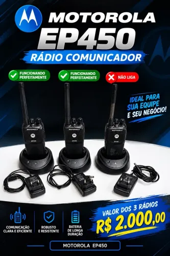 Rádio Motorola EP450