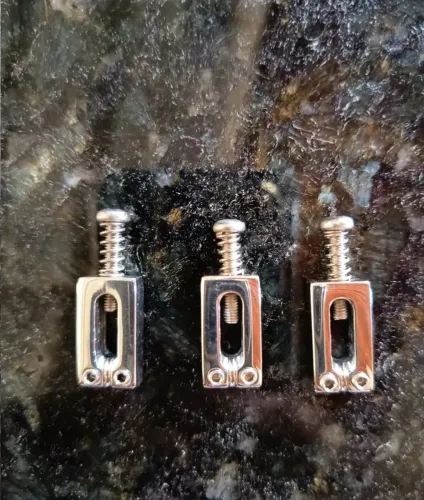 Sadlles de inox para guitarra Ramme Custom