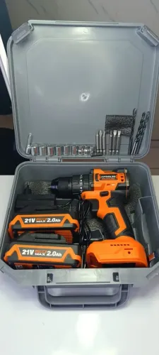 Parafusadeira Furadeira Brushless 10mm AITOOLZO C/2 Bateria